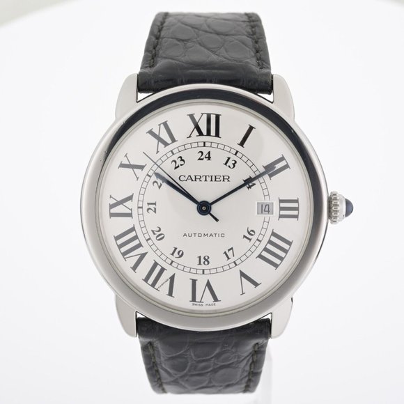 Cartier Accessories - Cartier Ronde Solo XL 3802 W6701010 42mm Stainless Steel Watch W/ Box